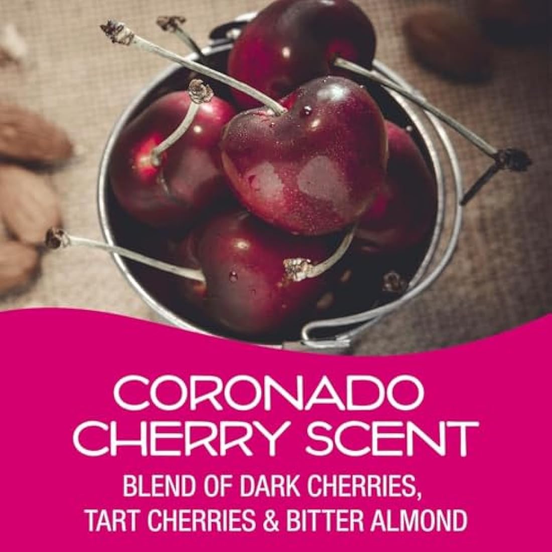 California Scents Coronado Cherry Car Air Freshener - 12 Pack Bulk Box