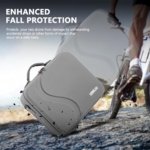 STARTRC DJI Neo Carrying Case | PU Storage Bag for Fly More Combo