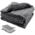 Waterproof Dog Blanket – Sherpa Fleece Pet Throw, XX Large