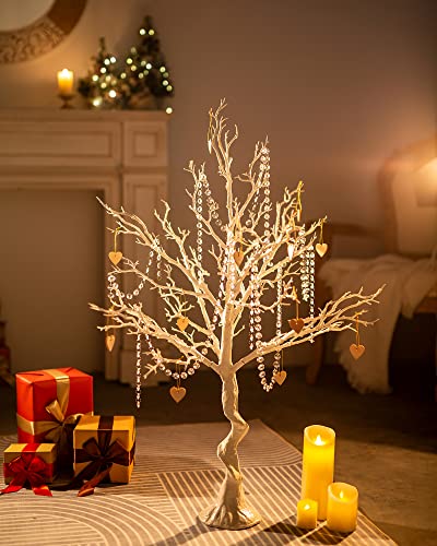 Sziqiqi 105cm White Twig Tree | Large Decorative Wedding Centerpiece