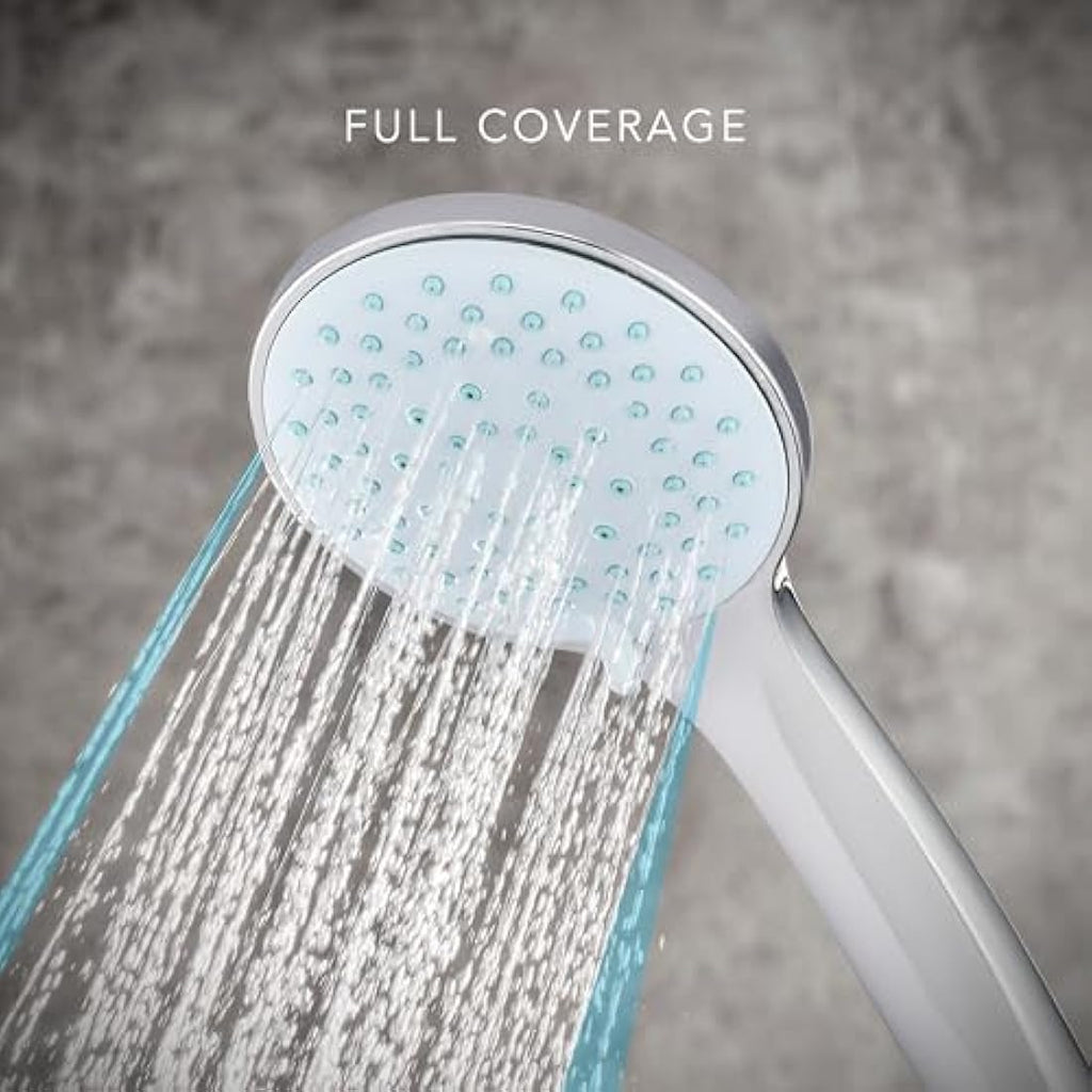Mira Showers Moto 5 Spray Shower Head – 110mm Chrome Bathroom Fixture