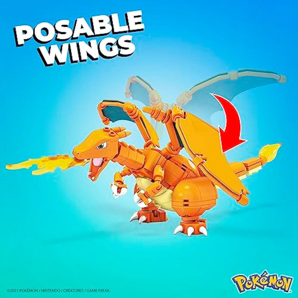 MEGA Pokémon Charmander Evolution Building Set - 3 Poseable Figures
