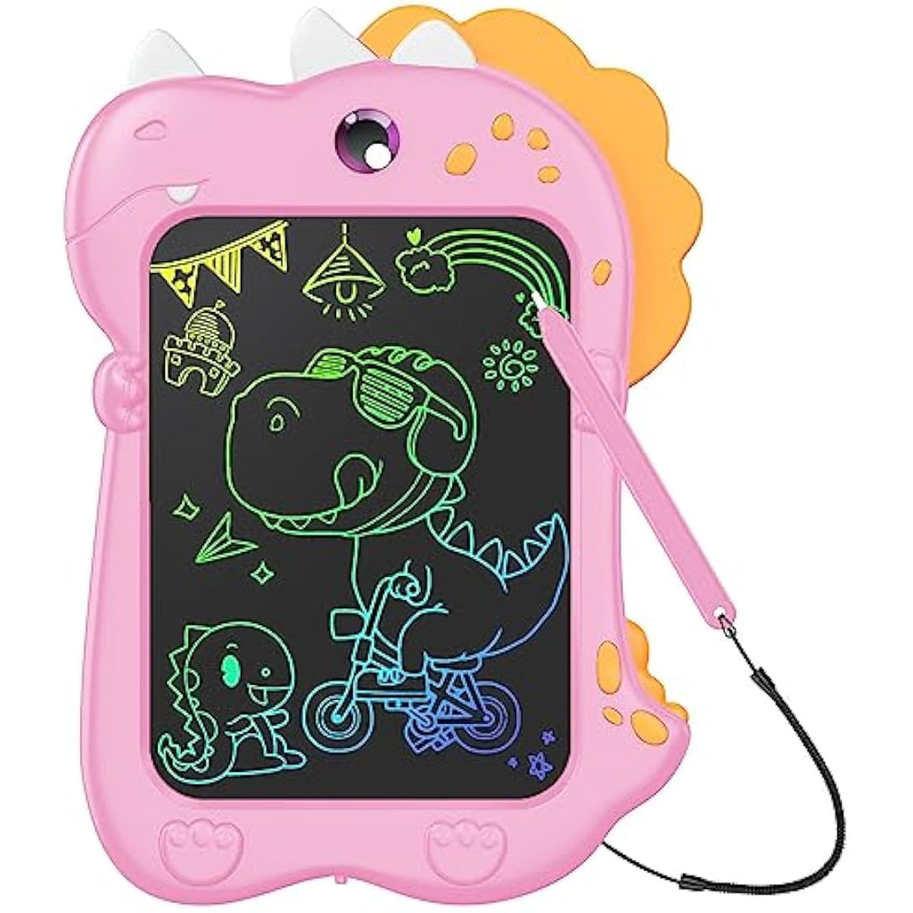 Kizmyee 8.5" LCD Writing Tablet – Dinosaur Doodle Board for Kids