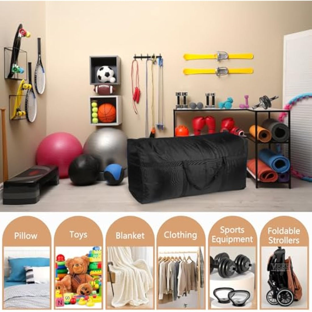 Heavy Duty Moving Bags – 180L Large Storage for Clothes