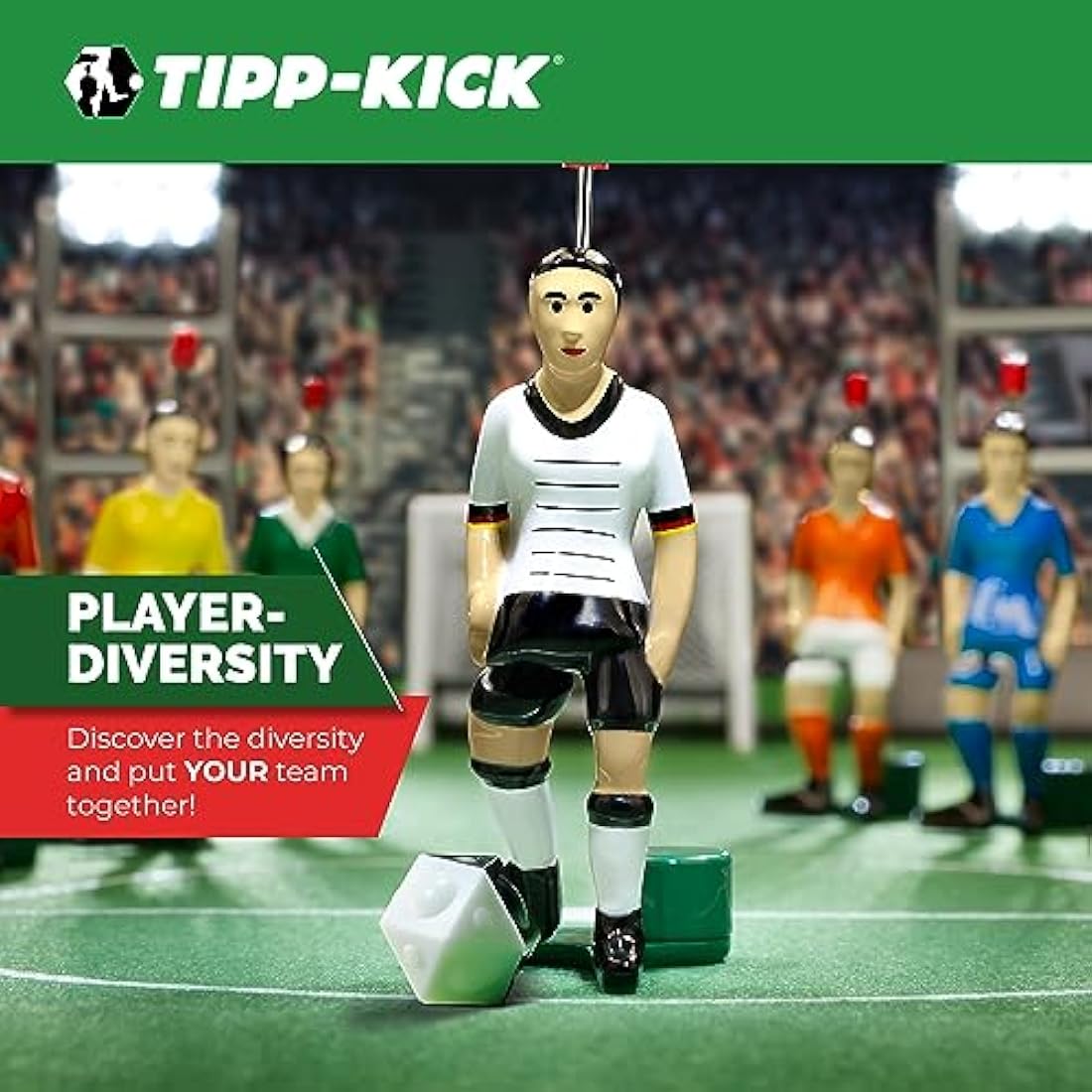Tipp-Kick Retro Table Soccer Set – 1950s Style Football Game