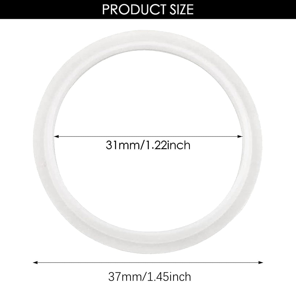 Sink Plug Rubber Seal,Bathroom Sink Drain Plug Stopper,2PCS,31/39mm - image 2