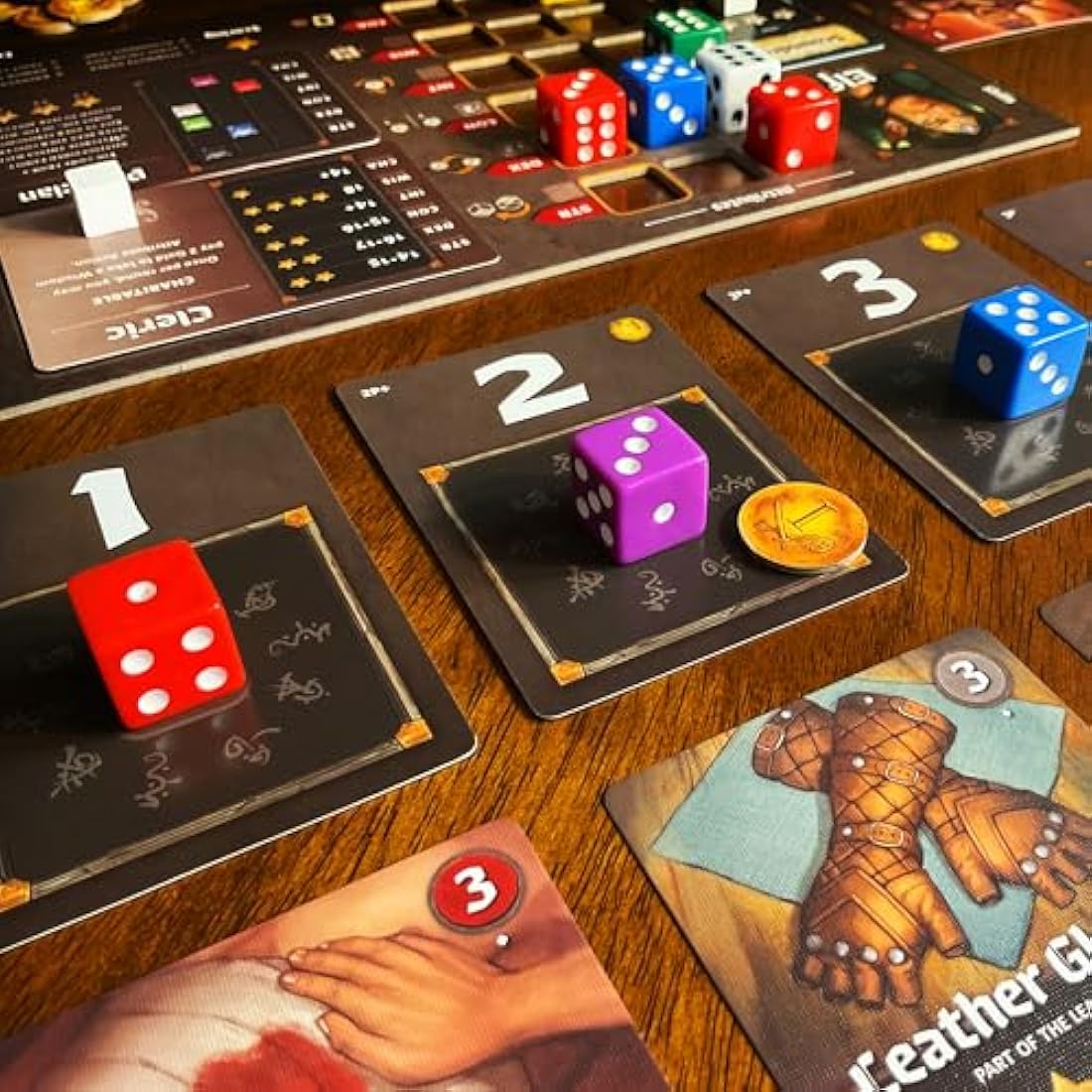 Roll Player Board Game – Fantasy Character Creation Strategy Dice Game