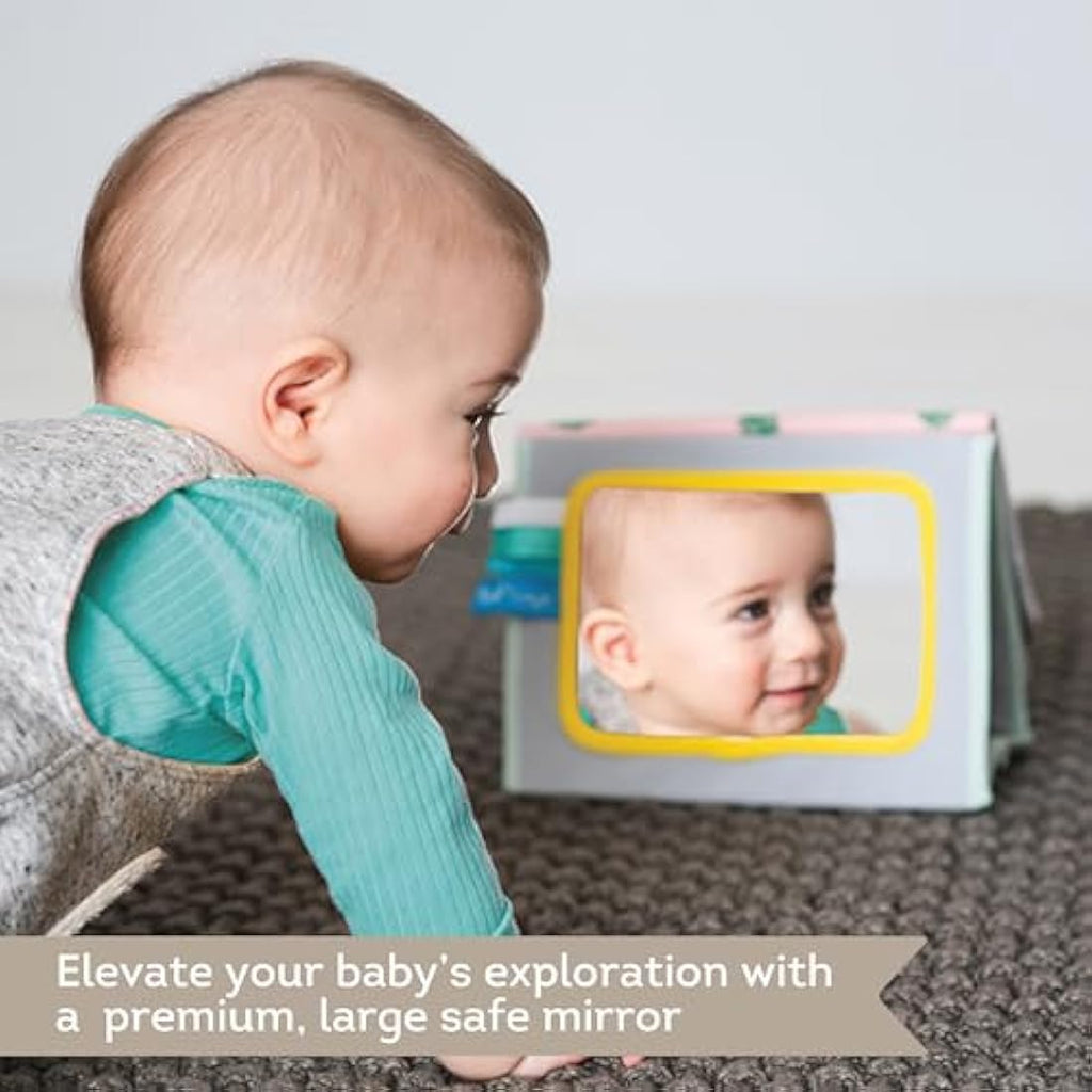 Taf Toys Koala Tummy Time Sensory Book – Soft Activity Book with Teether