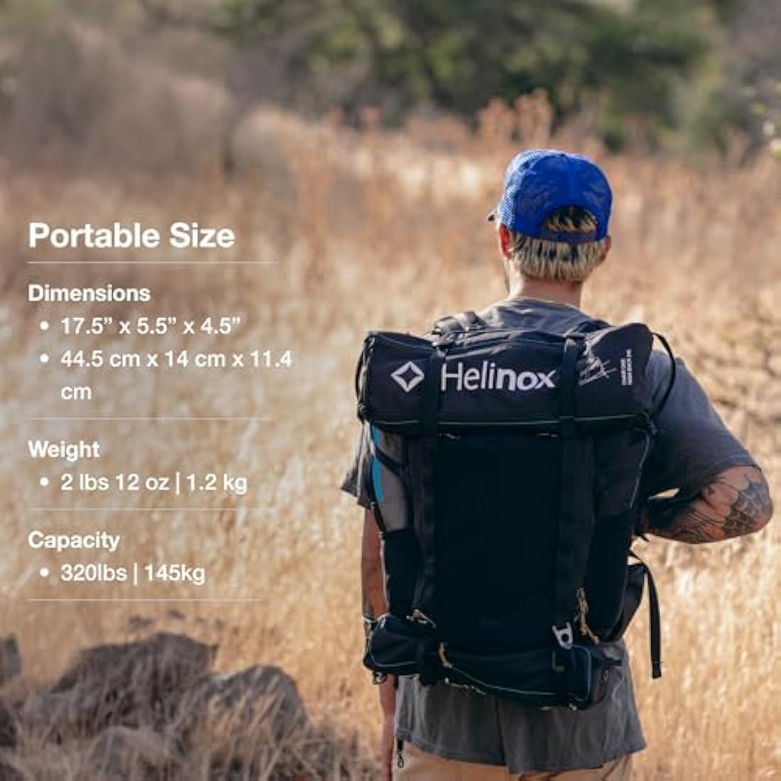 Helinox Chair One Highback – Recycled Lightweight Camping Chair