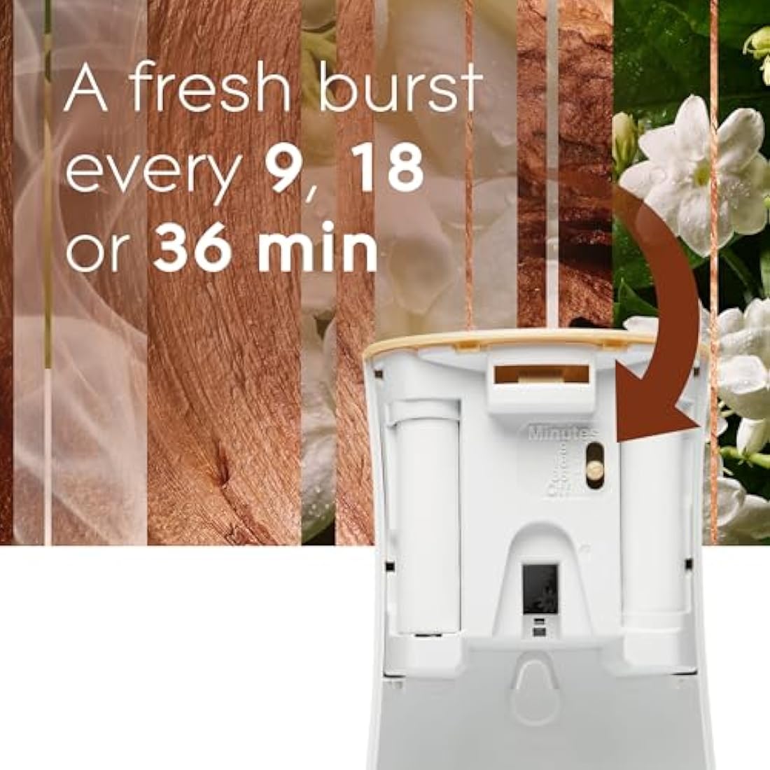 Glade Automatic Air Freshener Refill - Sandalwood & Jasmine - 4 Pack