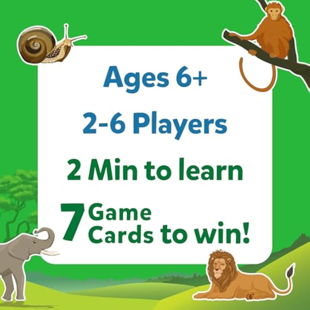 Skillmatics Guess in 10 Animal Planet Card Game | Educational Trivia for Kids