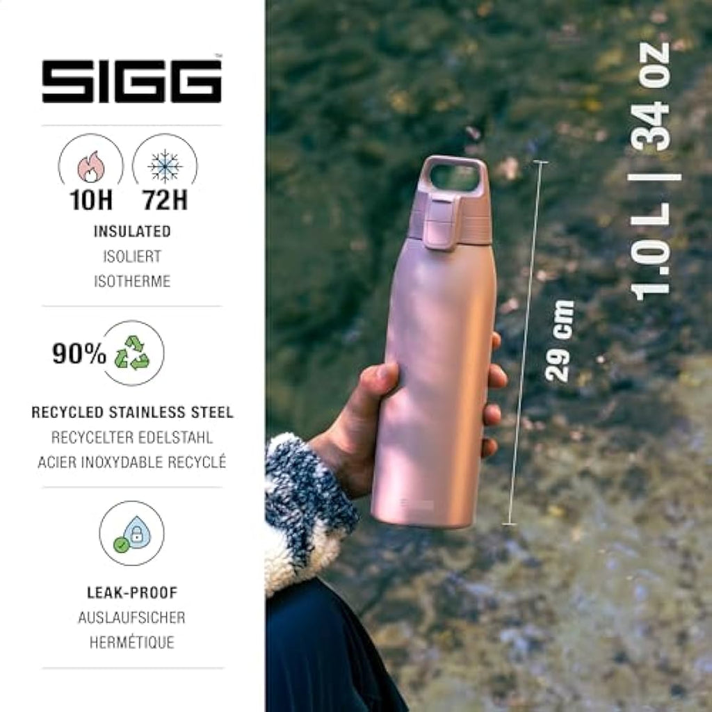 SIGG Shield Therm One – Insulated Recycled Stainless Steel Water Bottle