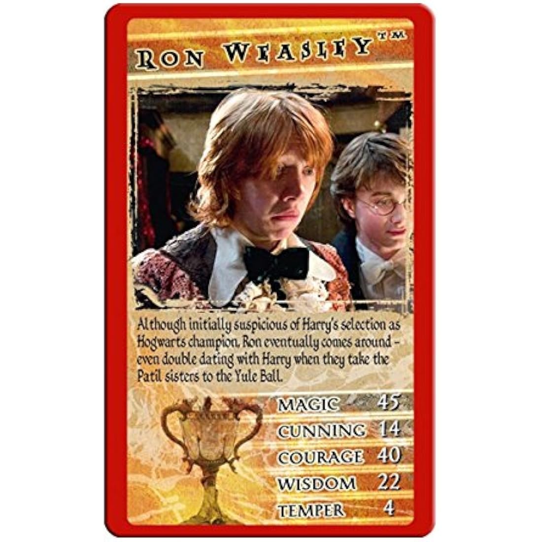 Harry Potter and the Goblet of Fire Top Trumps Educational Card Game