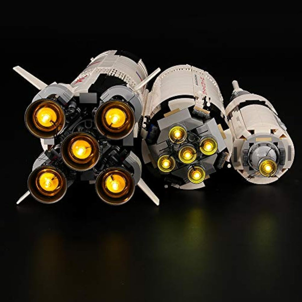 Lightailing LED Light Kit for Lego 21309 NASA Apollo Saturn V Model