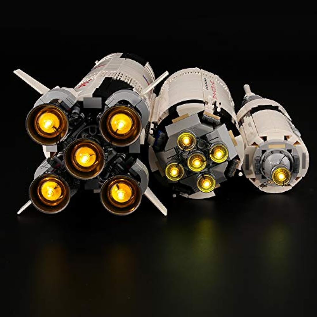 Lightailing LED Light Kit for Lego 21309 NASA Apollo Saturn V Model