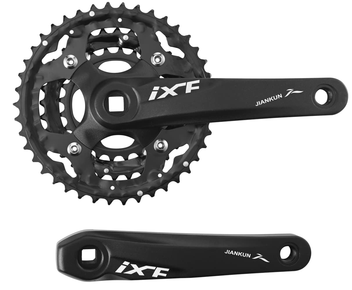 CYSKY 3x10 Speed Bike Crankset | 170mm 42-32-24T Aluminum MTB Crank Arm Set