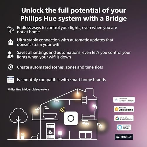 Philips Hue Play Gradient Lightstrip for 65-70 Inch TV – Smart LED
