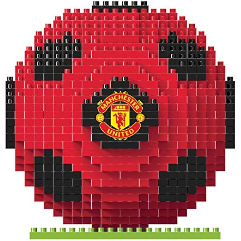 Manchester United FC BRXLZ 3D Construction Toy – 687 Piece Logo Set