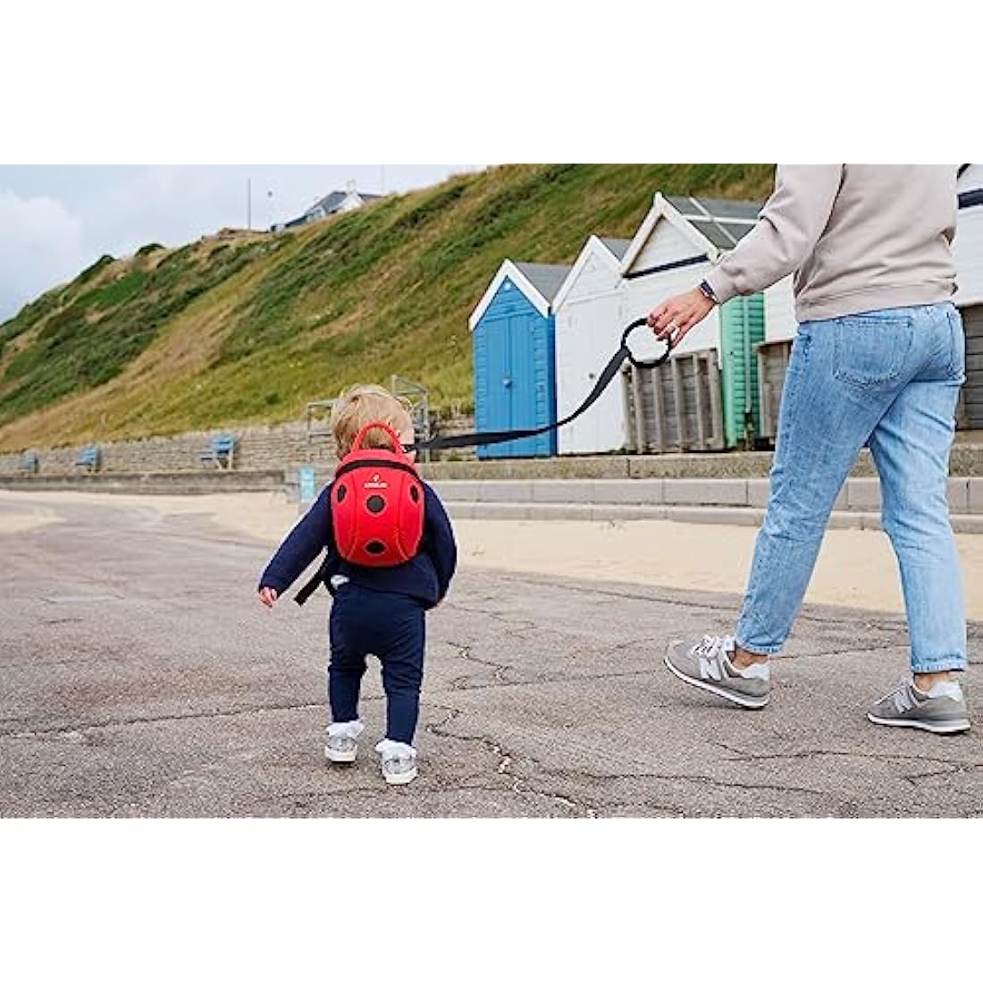 LittleLife Toddler Backpack with Safety Reins - Ladybird Design (1-3 Years)