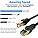 YSONG Cat 8 Ethernet Cable 50M | 40Gbps 2000Mhz High Speed 26AWG