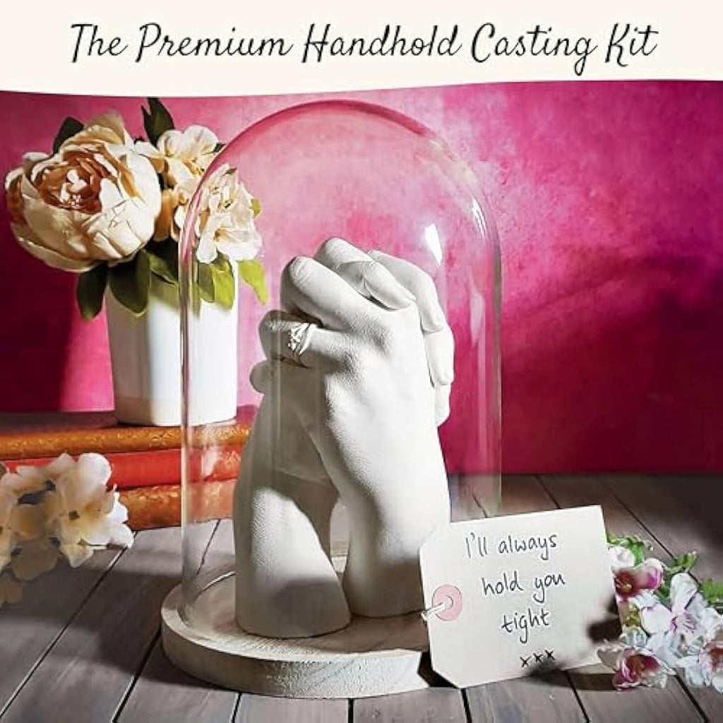 Edinburgh Casting Studio Hand Casting Kit for Couples – DIY Keepsake