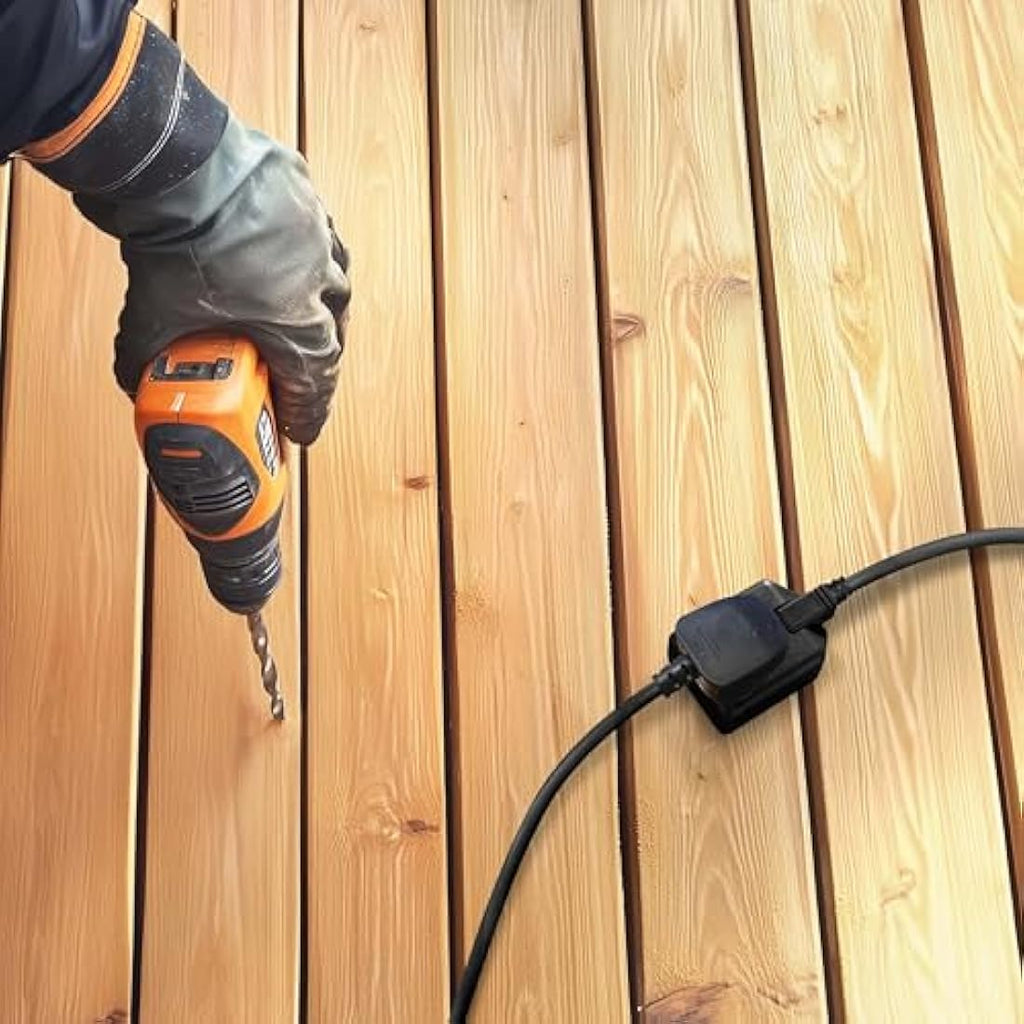 Masterplug Heavy Duty 10m Extension Lead – 13A Rewireable Single Socket