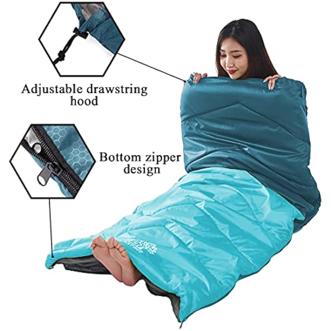 Flantree 4-Season Sleeping Bag | Lightweight Waterproof Camping Gear