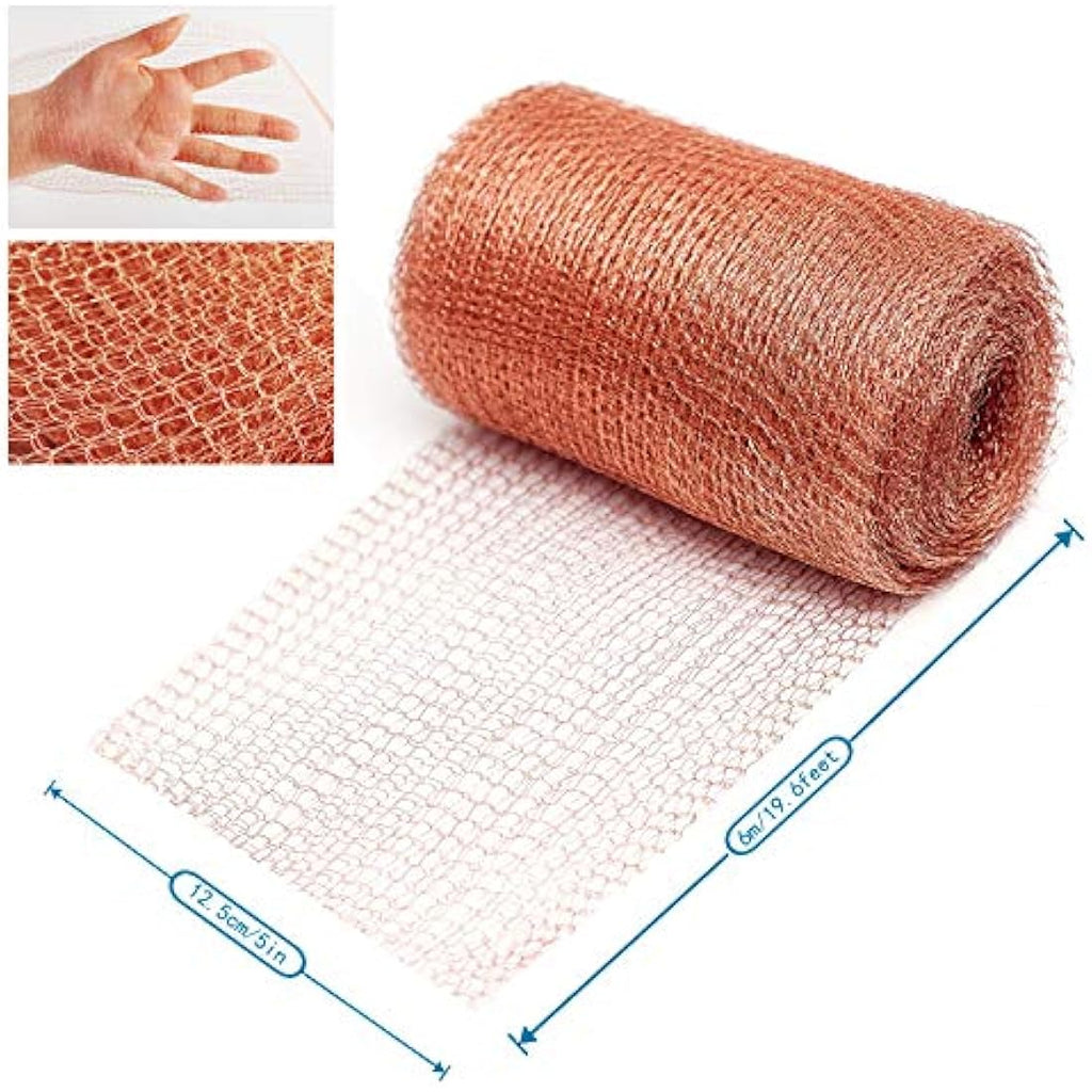 Pure Copper Mesh – 20ft Rodent & Pest Control Wire Blocker