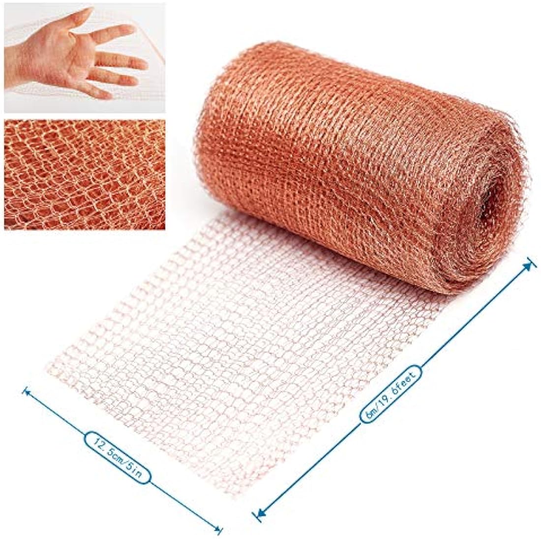 Pure Copper Mesh – 20ft Rodent & Pest Control Wire Blocker