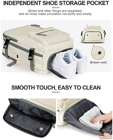 40L Travel Backpack | Airline Approved Laptop Gym Bag