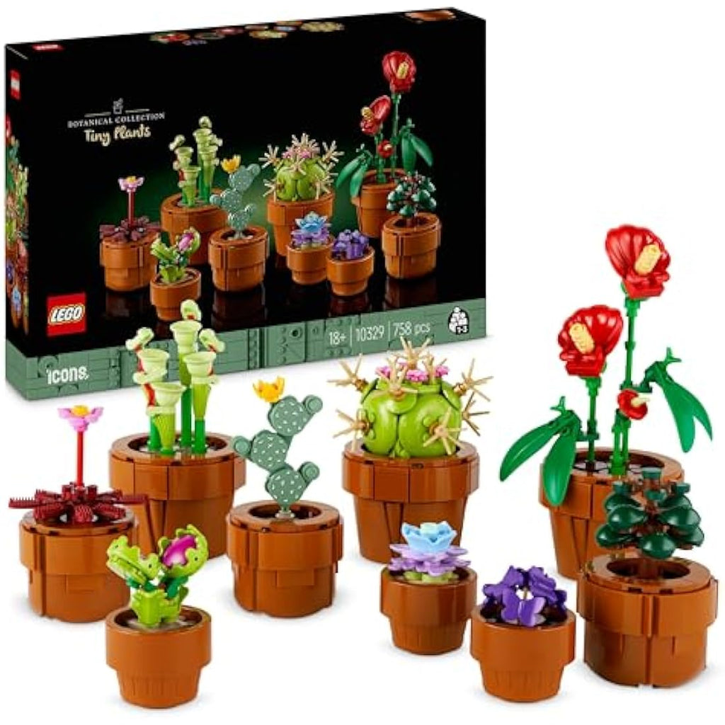 LEGO Botanicals Tiny Plants 10329 – 9 Potted Artificial Plants Set