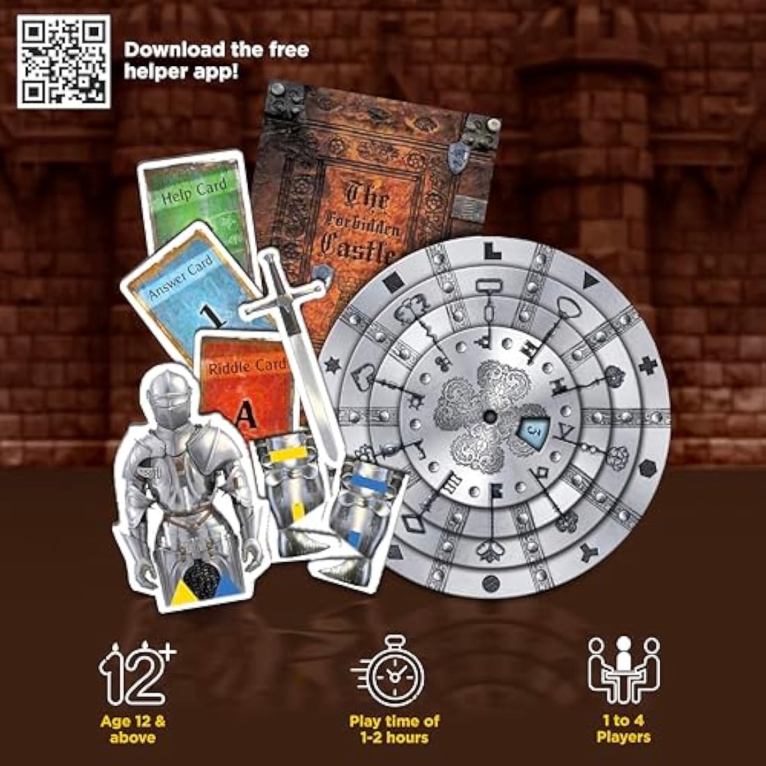 Thames & Kosmos EXIT: The Forbidden Castle Escape Room Board Game