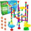 Marble Genius Marble Run Starter Set | 130 Piece STEM Maze Construction Kit