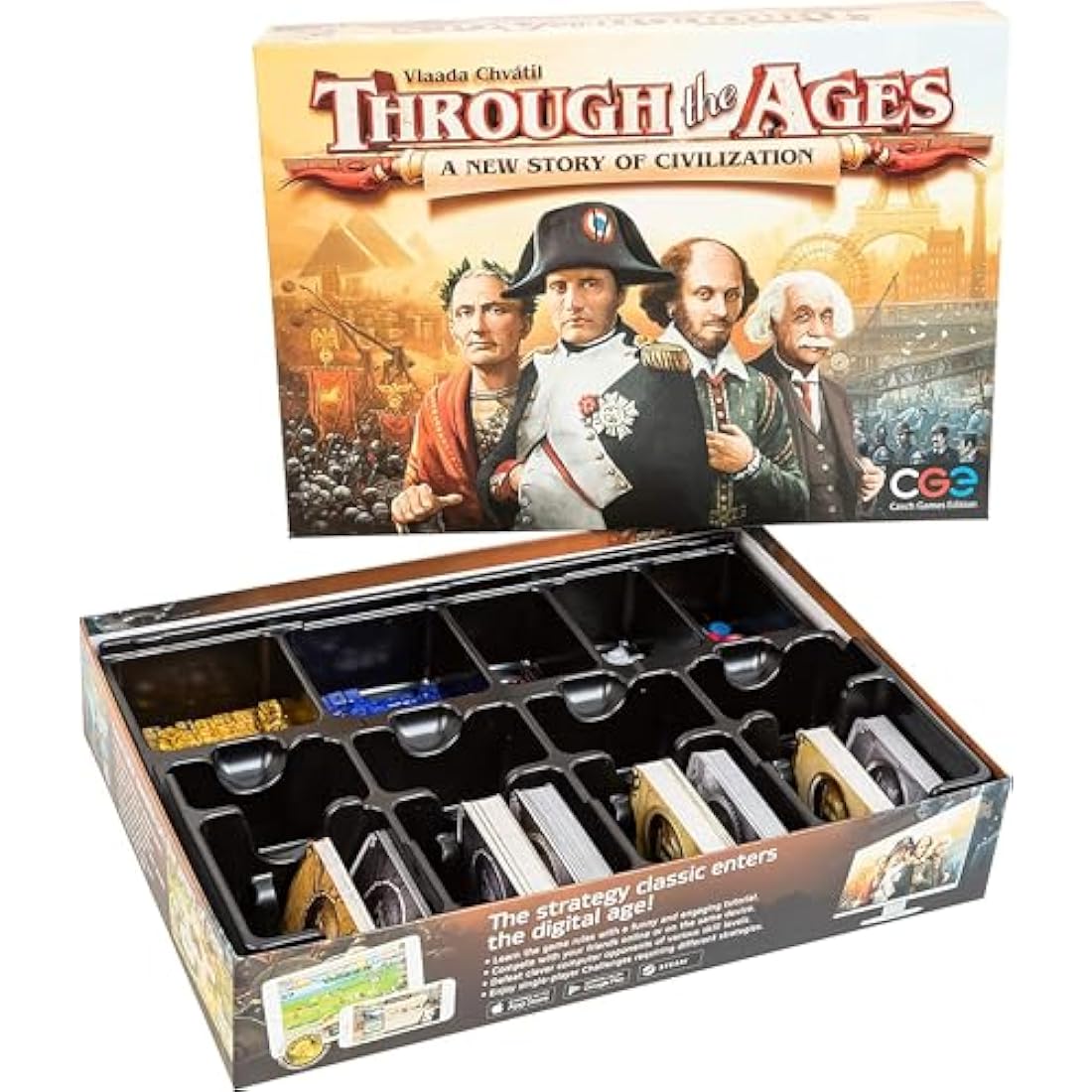 Through the Ages: A New Story of Civilization Strategy Board Game