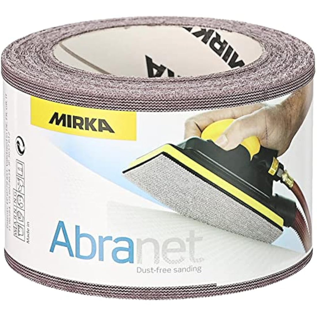 Mirka Abranet Abrasive Net Roll | P600 Grit Sanding Mesh | 75mm x 10m