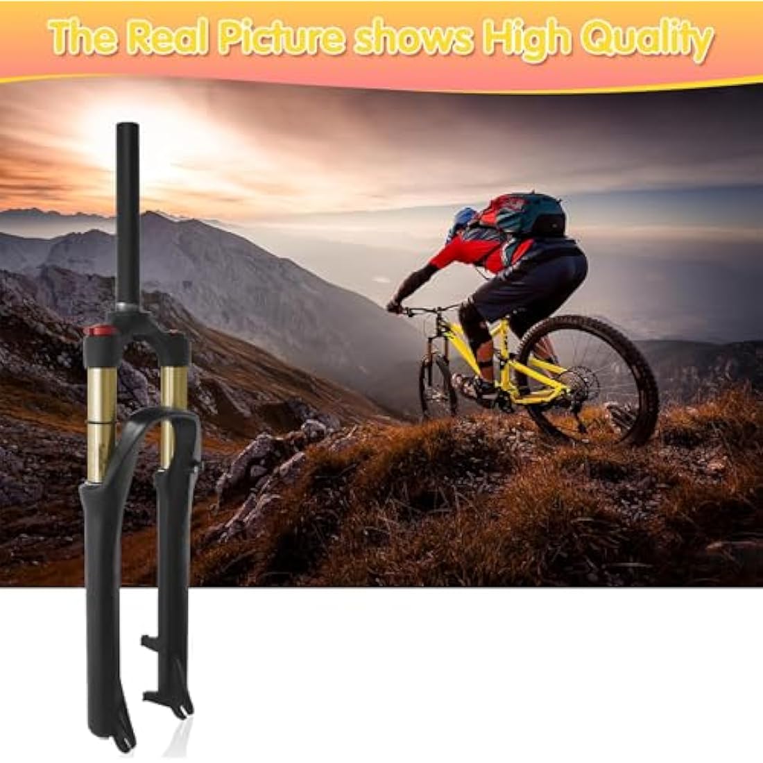ZTZ Kashima MTB Suspension Fork – 26/27.5 Inch Mountain Bike Gas Fork