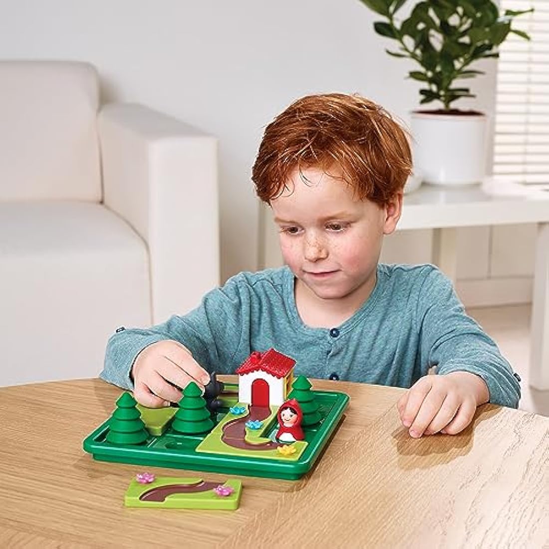 Smart Games Little Red Riding Hood Logic Puzzle - Kids Educational Game