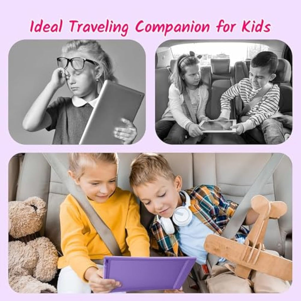 TECJOE 10 Inch LCD Writing Tablet 2-Pack | Colorful Doodle Board for Kids