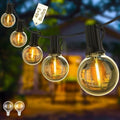 Yuusei 125FT Outdoor Festoon Lights – IP45 Waterproof G40 LED String Lights