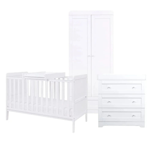 Tutti Bambini Rio 3 pcs Room Set - White