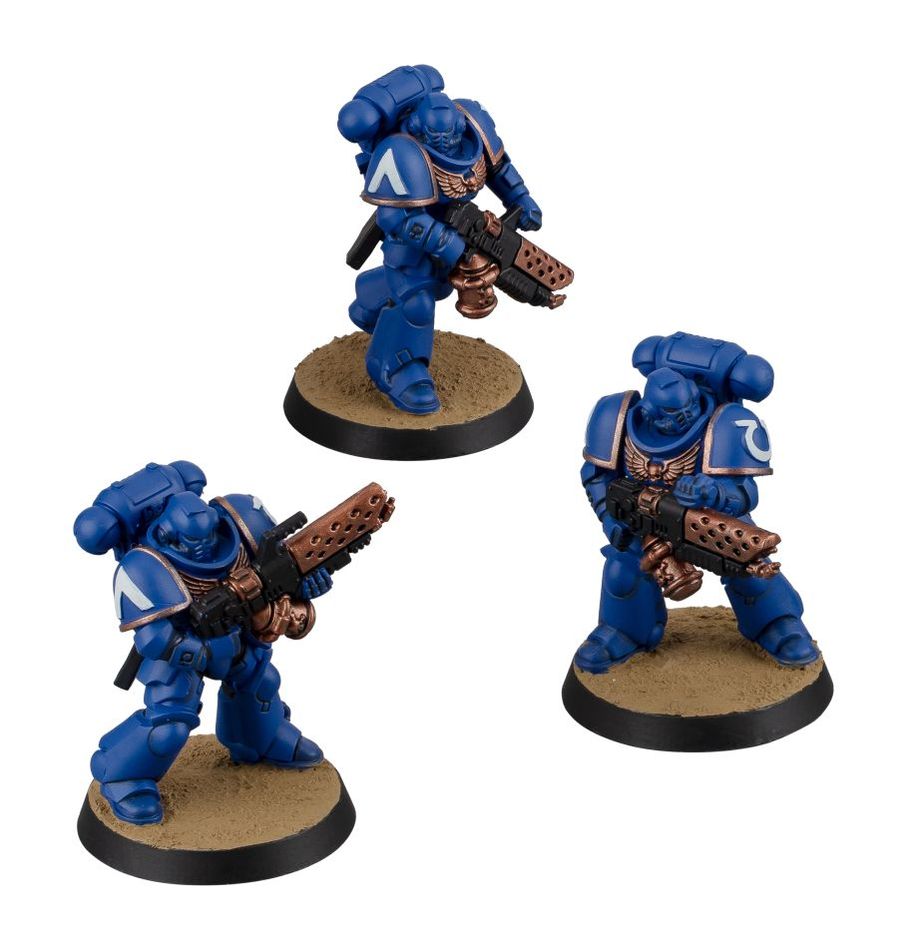 Warhammer 40k Space Marines: Infernus Marines + Paints Starter Set