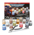 Warhammer 40,000 Paints and Tools Set – Citadel Miniature Hobby Kit