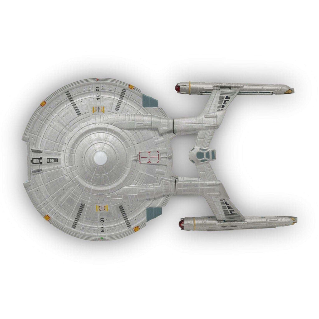 #02 I.S.S. Enterprise NX-01 Mirror Universe Model Die Cast Ship BONUS ISSUE M2 (Eaglemoss / Star Trek)