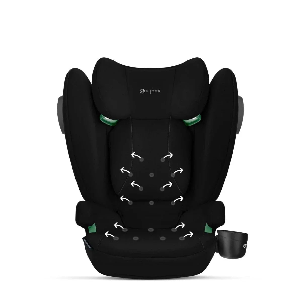 Cybex Solution B4 i-Fix Group 2/3 Car Seat (4 Years to 12 Years) - Volcano Black