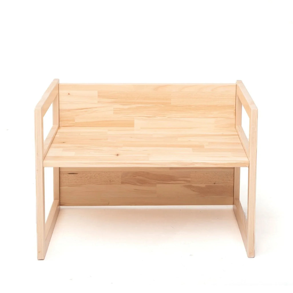 Montessori Wooden Convertable Table & Chair 36,6 cm (W) x 47 cm (H) x 64,5 cm (L)