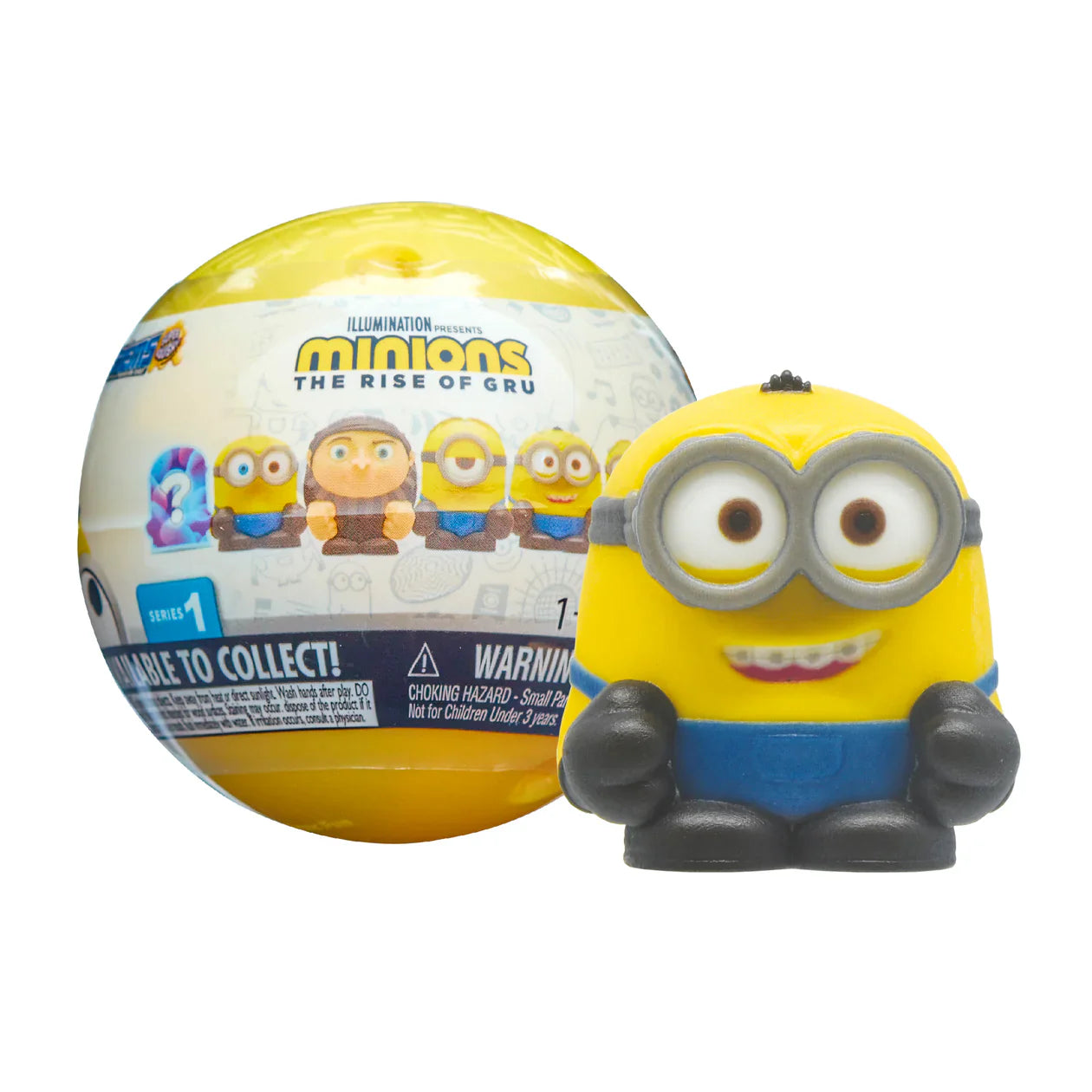 Minions Rise of Gru Mash'ems Squishy Collectible Figures by Snaps
