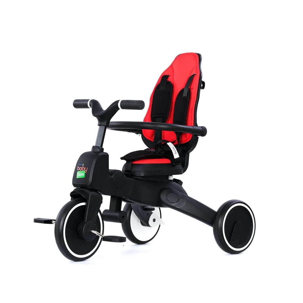 baby toys 3 in 1 Panda Foldable Trike Tricycles