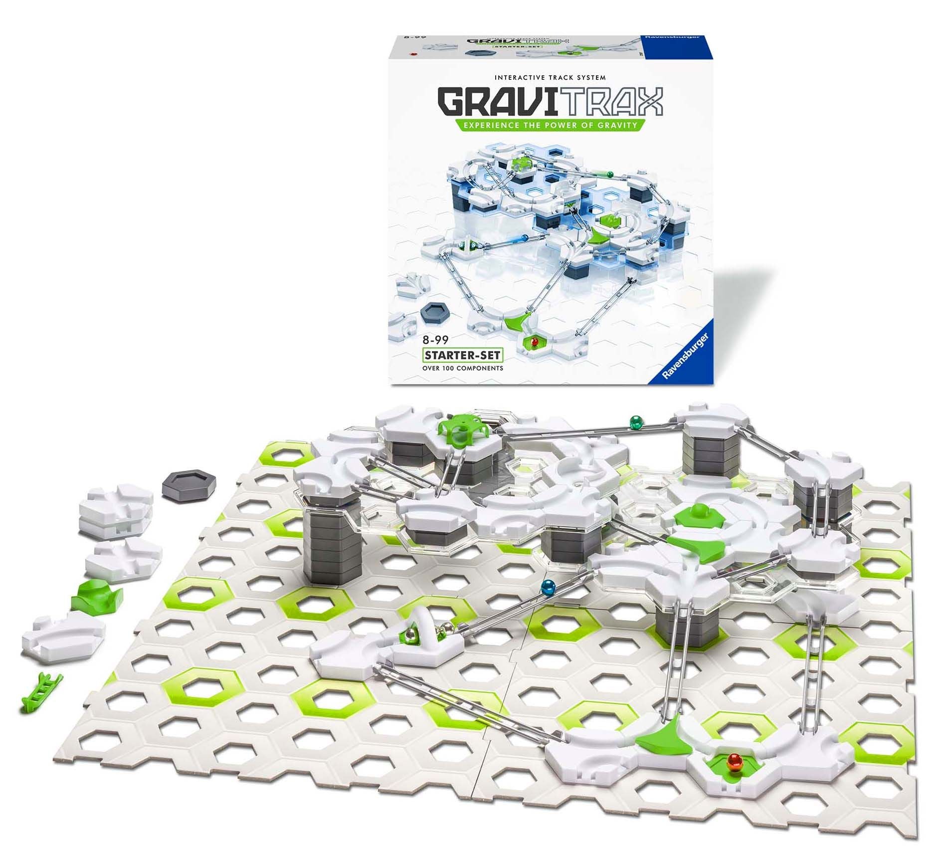 GraviTrax Starter Set - 122 Piece STEM Marble Run Construction Toy