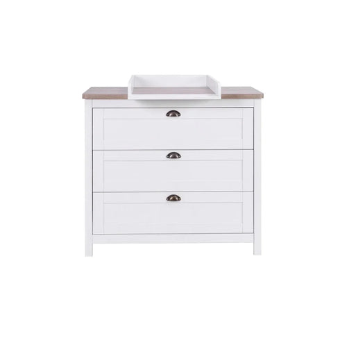 Tutti Bambini Verona Chest Changer - White/Oak