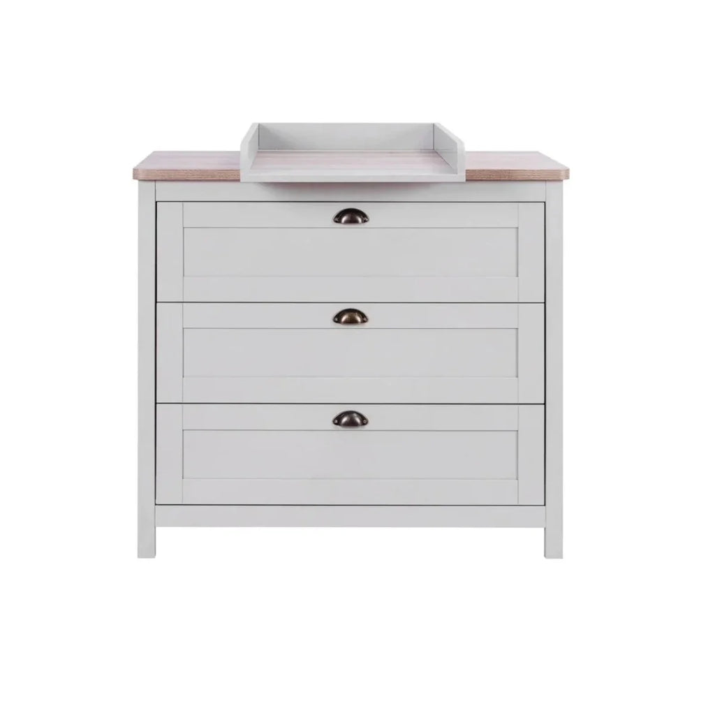 Tutti Bambini Verona 2 pcs Room Set - Dove Grey/Oak